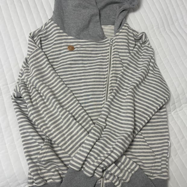 더뮤지엄비지터 후드집업 