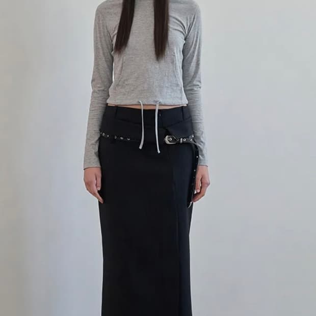 LCDC 레이어드 롱 스커트