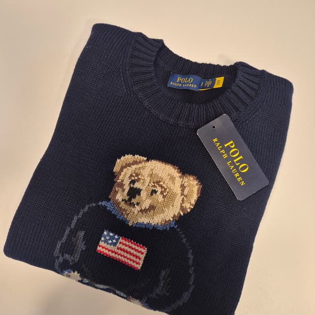 폴로 베어 니트 S (택만 제거한 새상품)