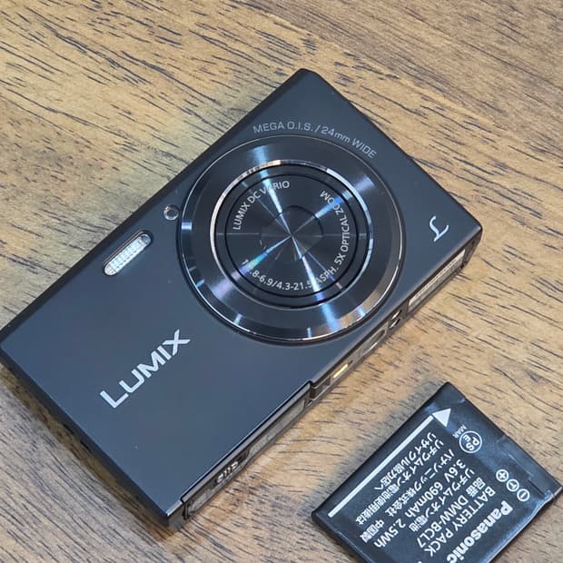 Panasonic dmc-fg10신품급)라이카 렌즈 렌콤팩트 디카 작례O