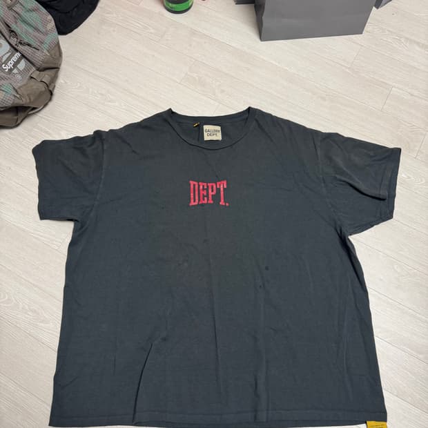 갤러리 디파트먼트 dept 로고 반팔 티셔츠 xxl