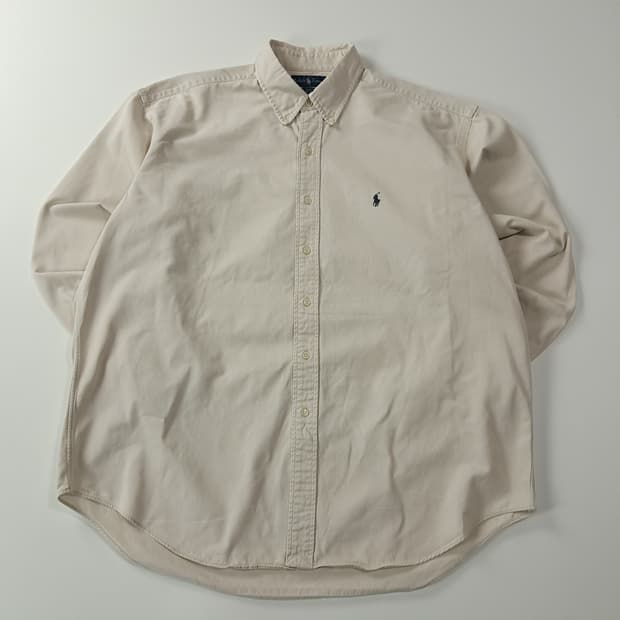 CA331 XL 폴로 블레이크 90s 라이트베이지 셔츠 남방