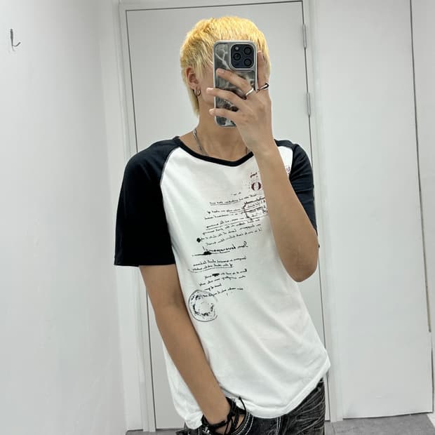 Vintage y2k lettering tee