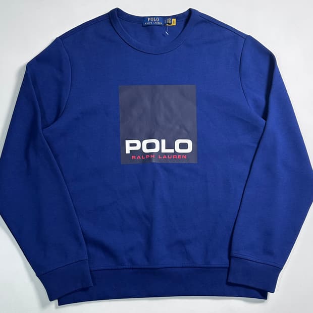 폴로 랄프로렌 블루 맨투맨  