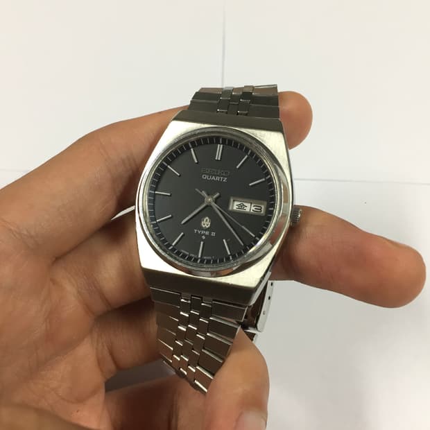 70s seiko type2 quartz day-date