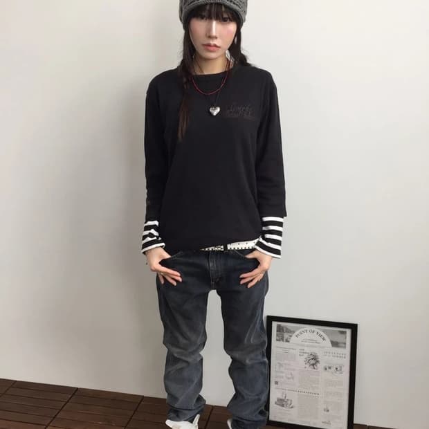 Japanese Gotcha 7 Sleeve Tee
