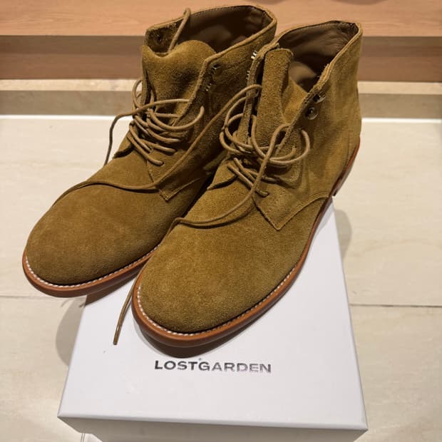 [42]로스트가든 유니폼 필드부츠 베이지