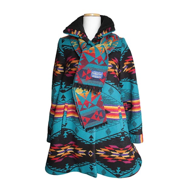 팬들턴 x 오프닝세레모니 울코튼 코트 머플러 세트 55