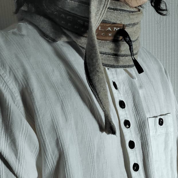 아이작 셀럼 스누드 넥 워머