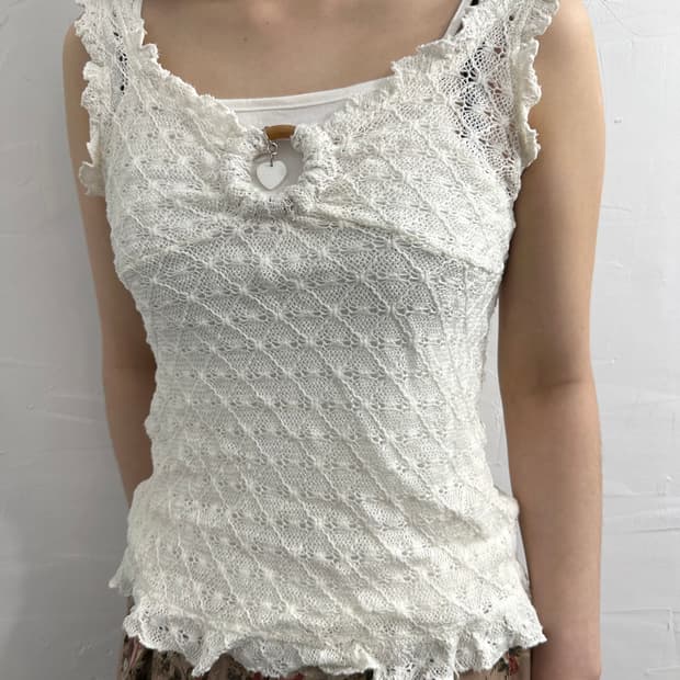 liz lisa crochet sleeveless