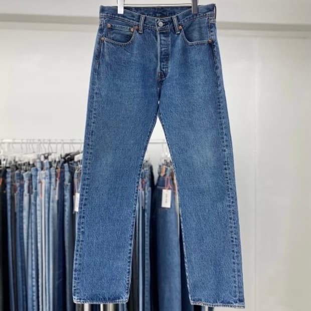 리바이스 501  00s 블랭크 탭