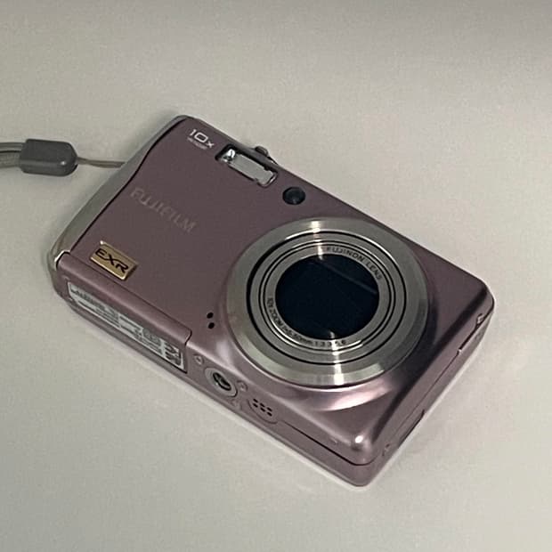 [작례/바로 사용] 후지필름 파인픽스 F80EXR 핑크 디카
