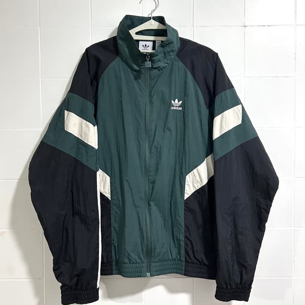 아디다스 리카이브 트랙자켓 그린 M