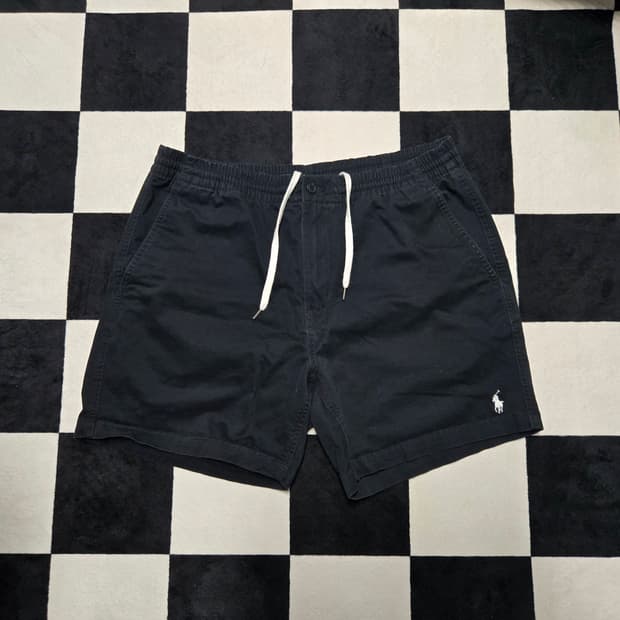 XL 폴로랄프로렌 프렙스터 반바지 블랙 
