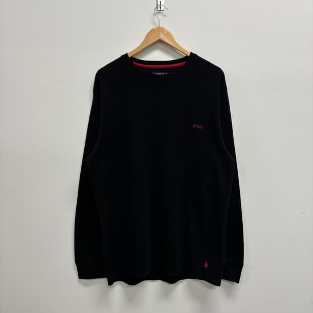 폴로 랄프로렌 롱슬리브 블랙 XL [50826]