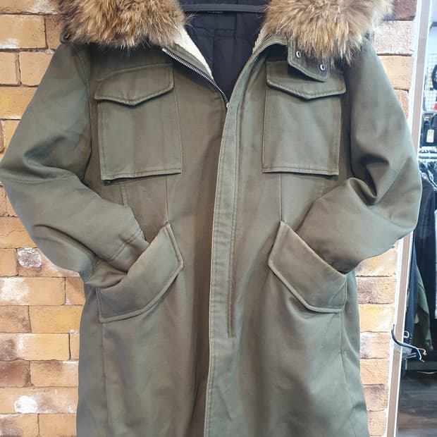 시스템 카키 야성점퍼