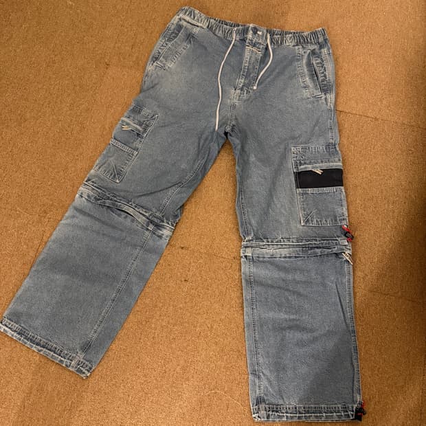 에어워크 투웨이 데님팬츠