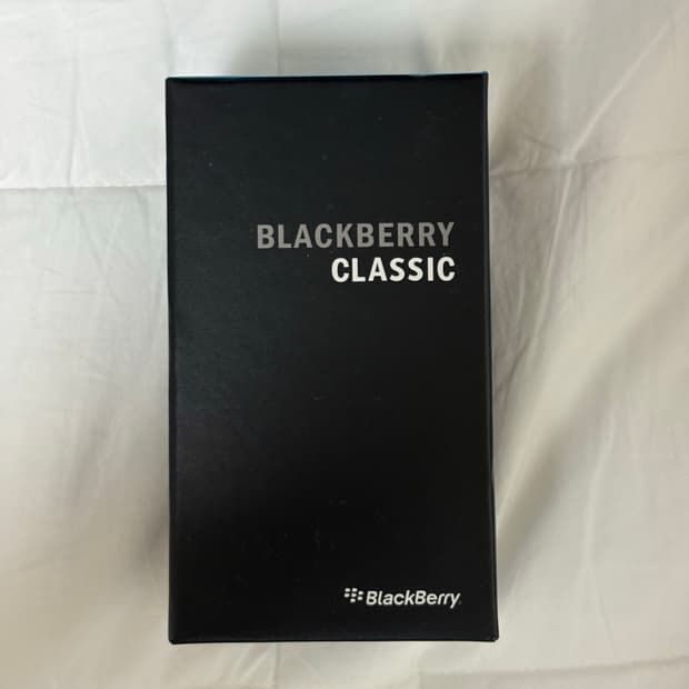 Blackberry Classic 블랙베리 클래식 Q20 빈티지 카메라