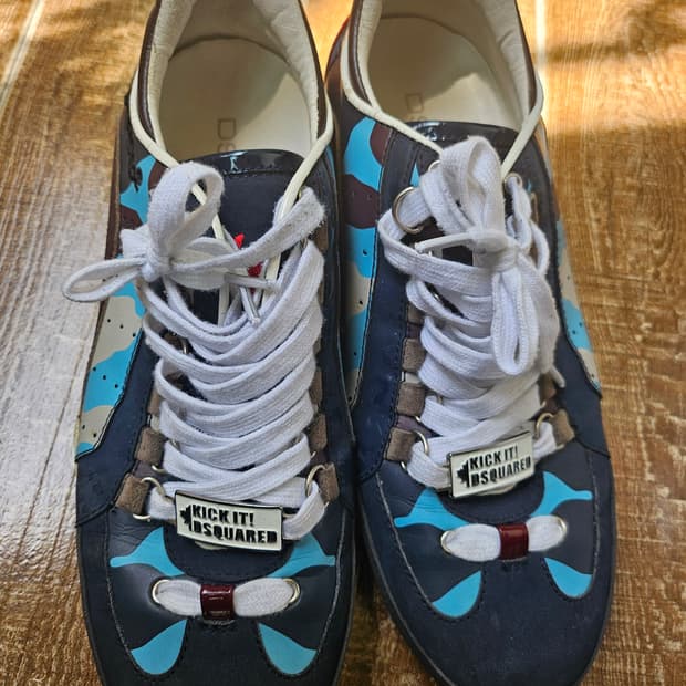 디스퀘어드2 카모플라쥬 스니커즈