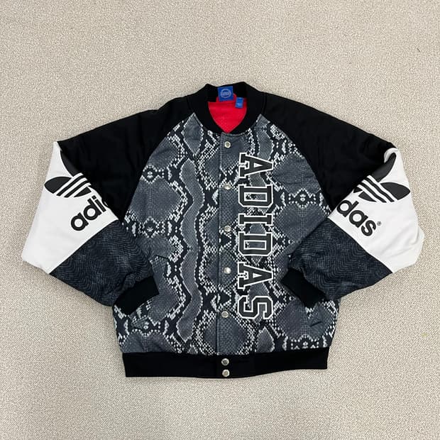 90 아디다스 트레포일 뱀피 바시티 0130M2