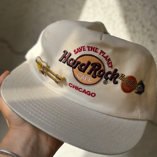 90s Hardrock Cafe 빈티지 하드락 모자