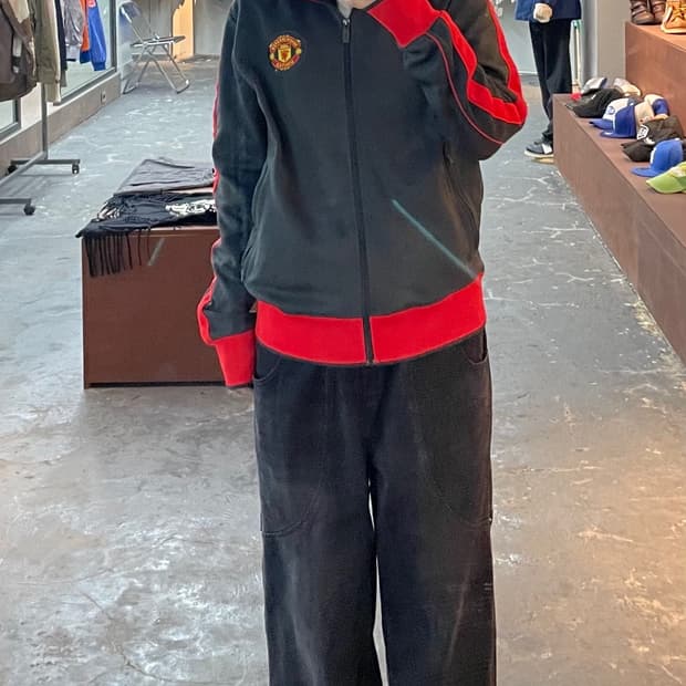 나이키 맨체스터 유나이티드 트랙탑져지 H1216