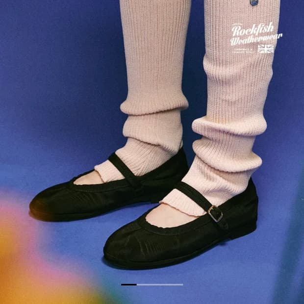 락피쉬웨더웨어 스크런치 메리제인 블랙 240