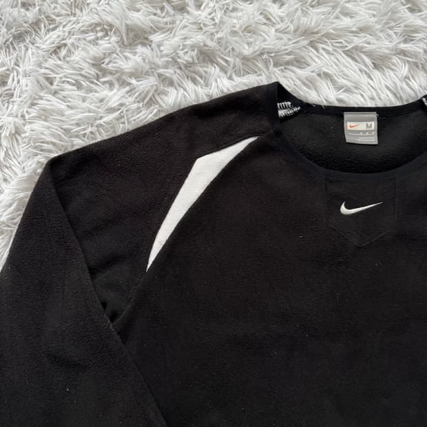 NIKE 일본빈티지 스웨이드 긴팔티 후리스 긴팔 나이키 빈티지긴팔