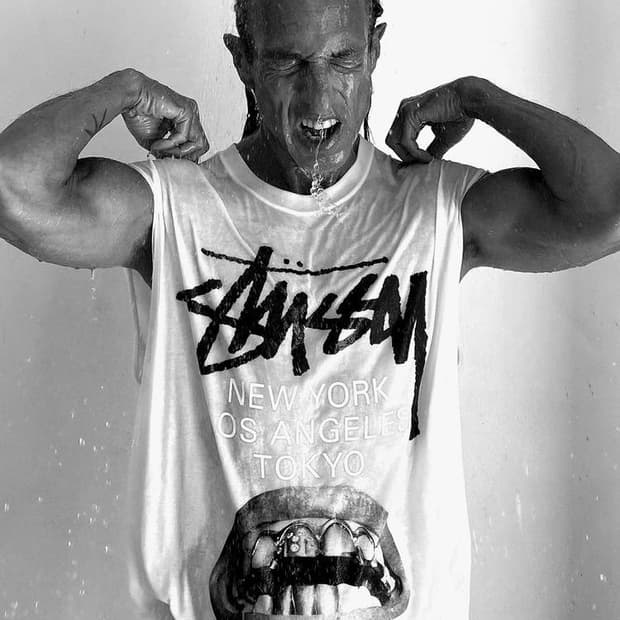 Stussy rick owens 40주년 티셔츠