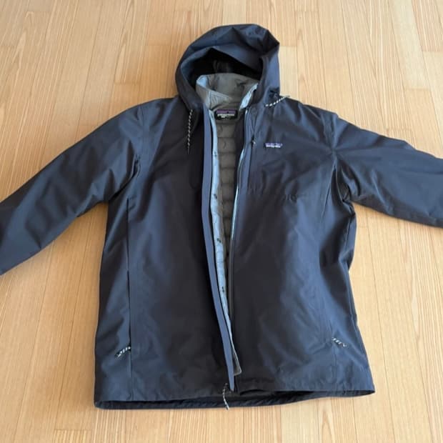 파타고니아 다운드리프트 3 in 1 L사이즈 제품입니다. 3 in 1 제