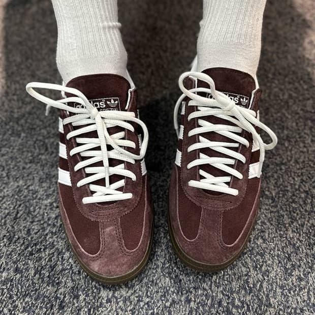 아디다스 스페지알 핸드볼 쉐도우 브라운 화이트 230