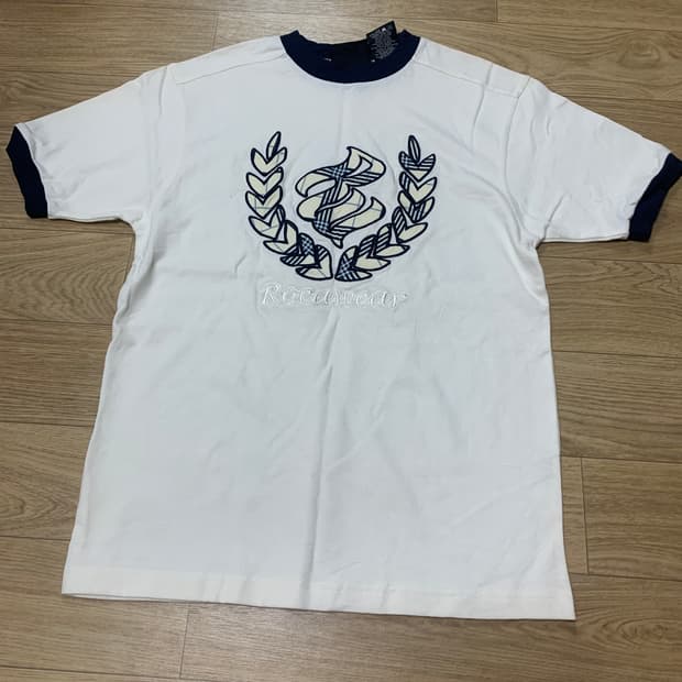 M)rocawear 로카웨어 체크 아플리케 패치 자수 링거티