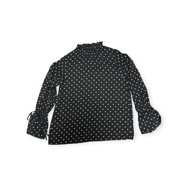 모리걸 GRL 땡땡이 블라우스