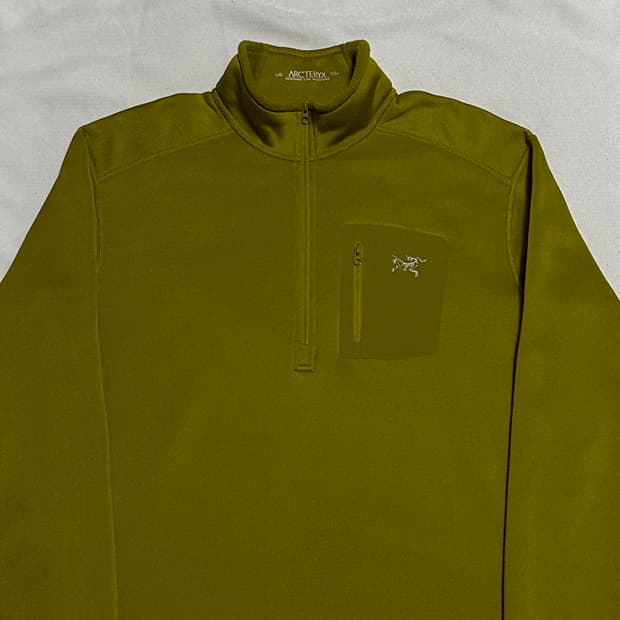 L 아크테릭스 남성 LT 반집업 플리스