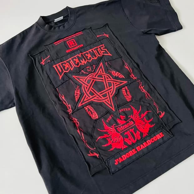 VETEMENTS J’Adore Hardcore T-shirt