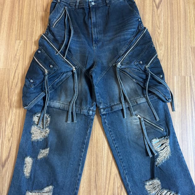 써저리 데님팬츠