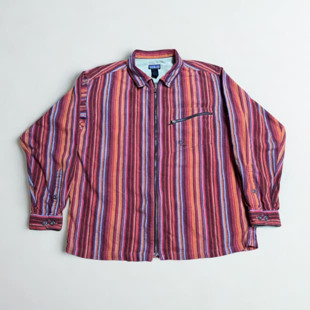 (M)파타고니아 리듬 풀집업 오버셔츠