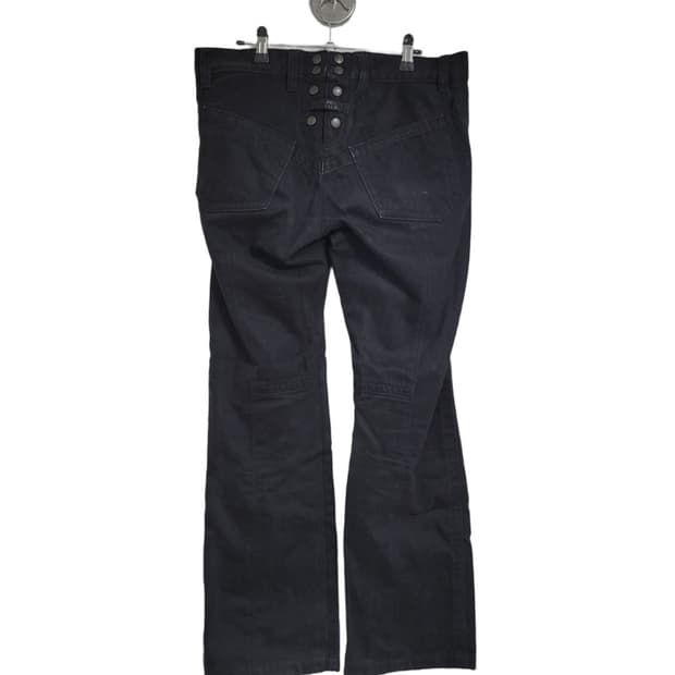 Corset boots cut jeans
