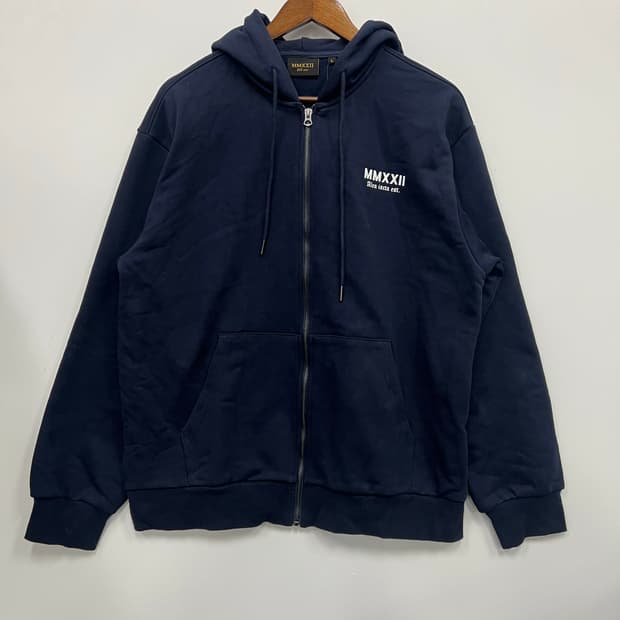 MMXXII 네이비 후드집업