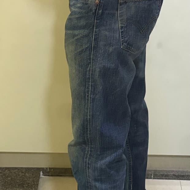 (33) 리바이스 빈티지 501 중청 데님 팬츠 진