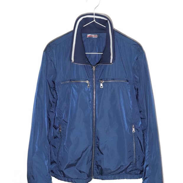 [50] 프라다 스포츠 리버시블 나일론 코튼 재킷