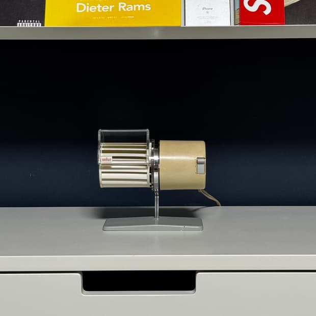 1960s 브라운 HL1 데스크팬 선풍기