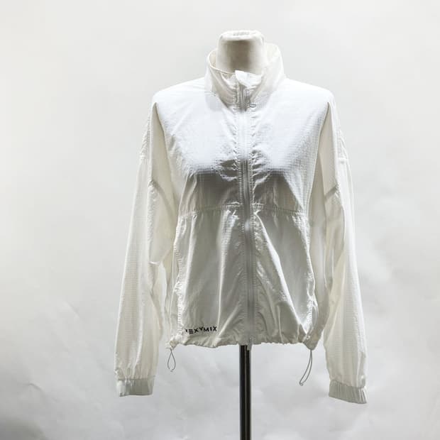 젝시믹스 2023 여성크롭 바람막이집업 S