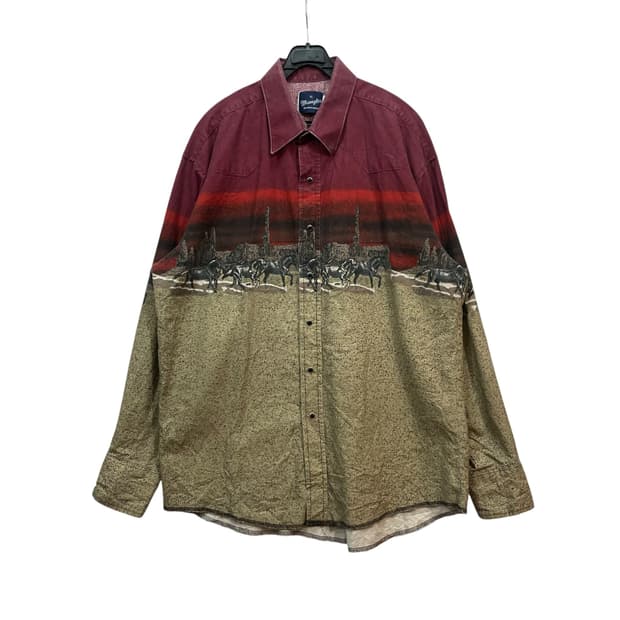 Wrangler Horse Western Shirt