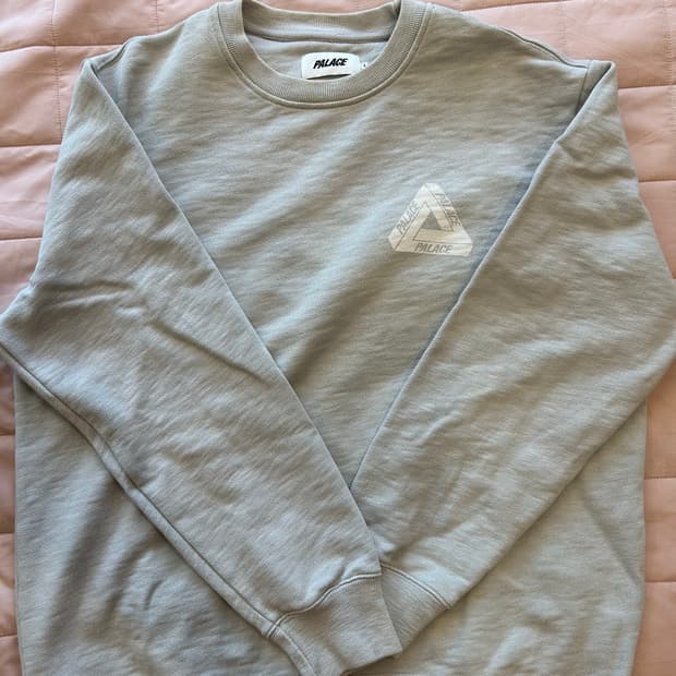 팔라스 트라이퍼그 맨투맨 스웨트셔츠 그레이 