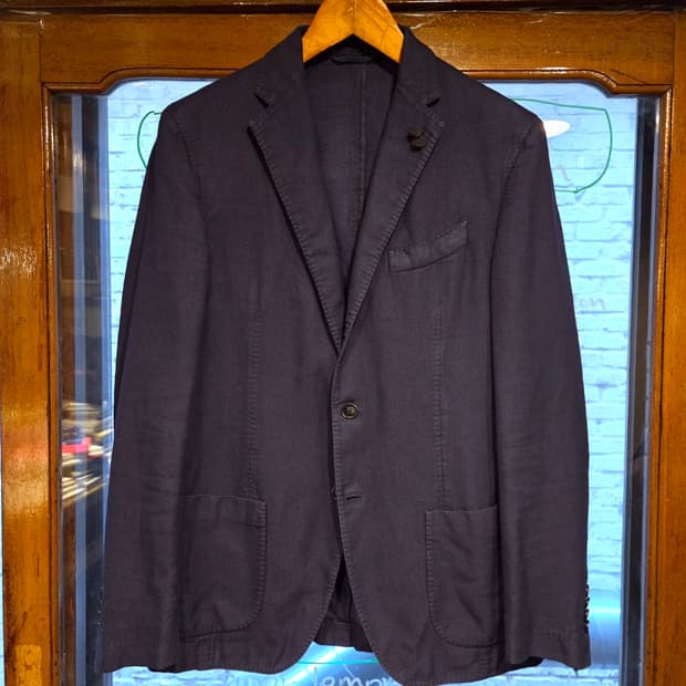 이탈리아 브랜드 알테아 가먼트워싱 자켓