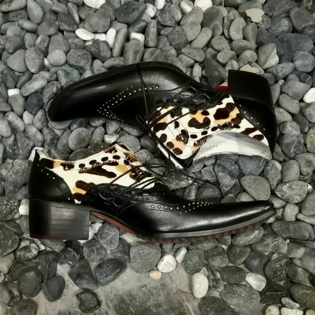 HIROMU TAKAHARA Leopard Shoes
