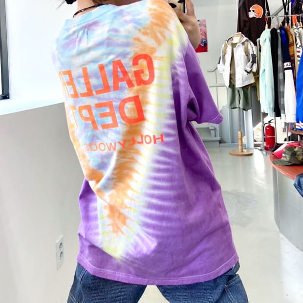 갤러리 디파트먼트 말리 타이다이 티셔츠