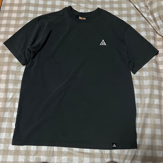 나이키 ACG 반팔 블랙 M 빈티지 구제 스트릿 검정