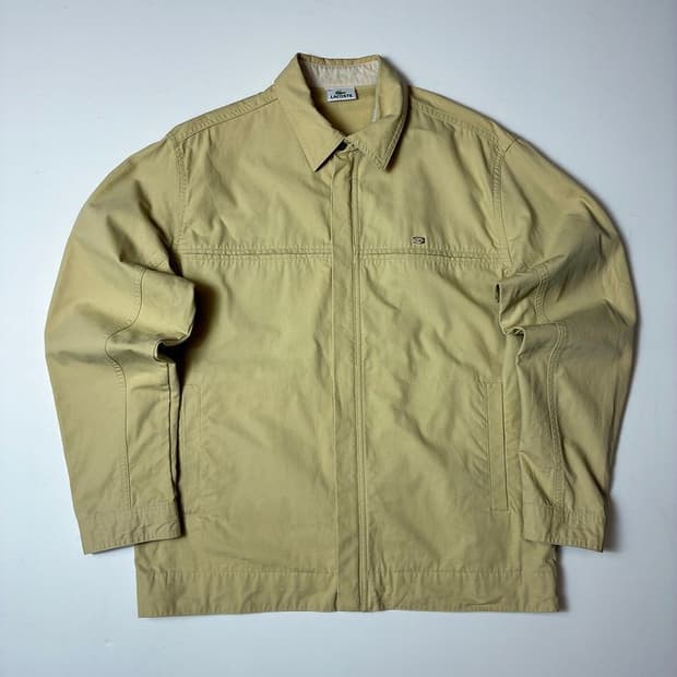 라코스테 00's 퍼티그 로고 카라 자켓 PN8894